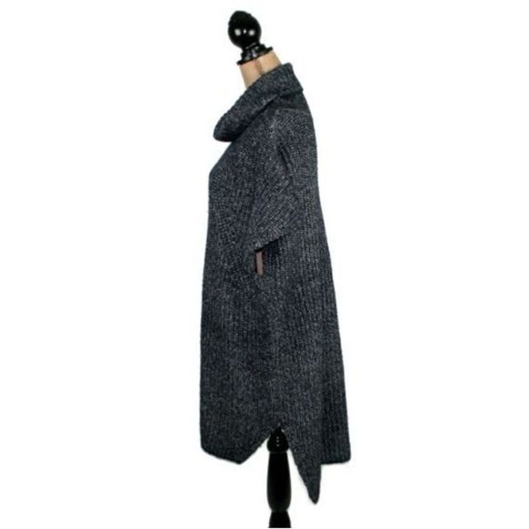 ✨FRENCH CONNECTION Longline Vest Turtleneck Pullover✨ - Picture 3 of 6